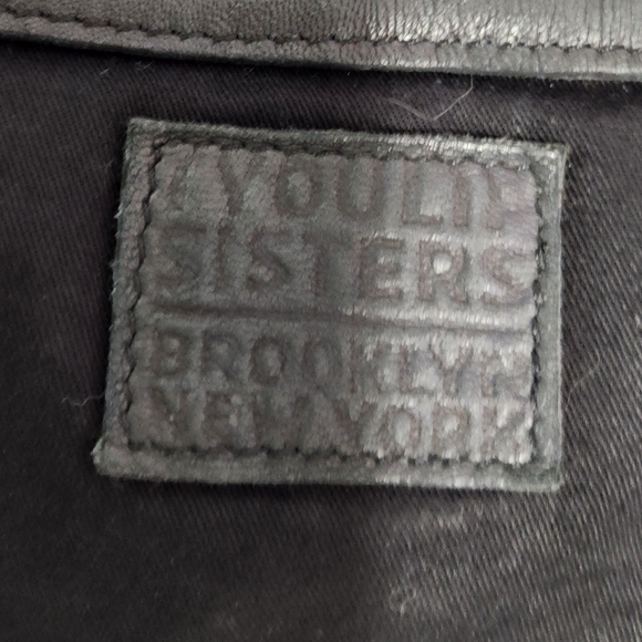 Tyoulip Sisters Lamb Leather women's handbag size OS black - Picture 8 of 11